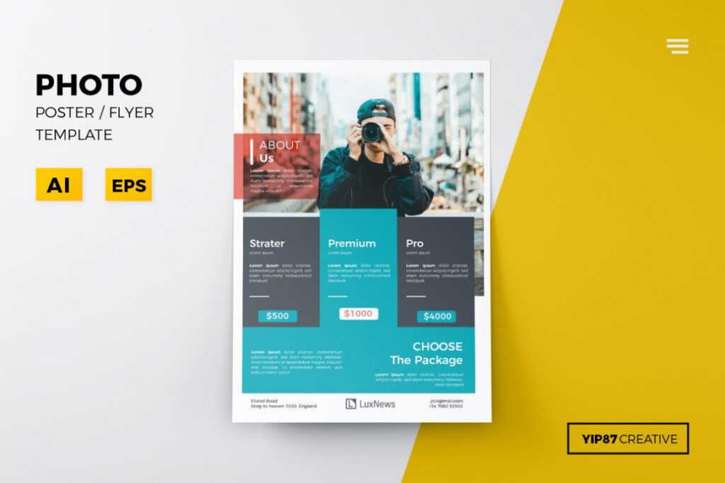 The 15 Best Flyer Templates For Adobe Photoshop &amp; Illustrator in Adobe Illustrator Flyer Template
