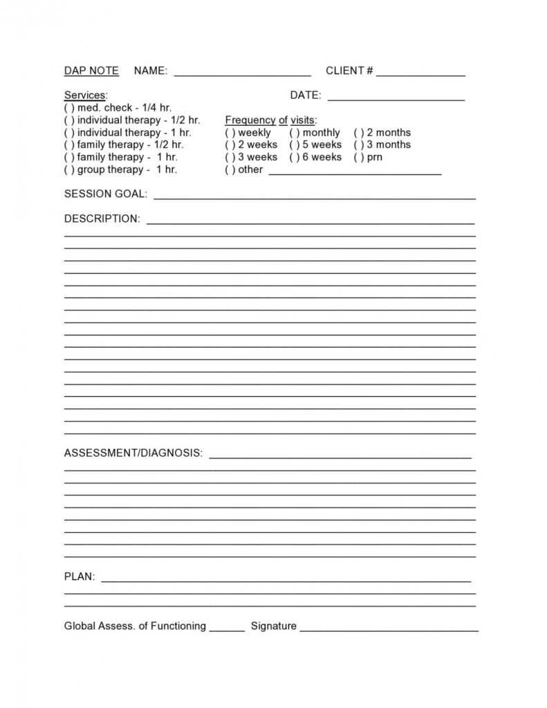 Therapy Progress Note Template ~ Addictionary with regard to Speech Therapy Progress Notes Template