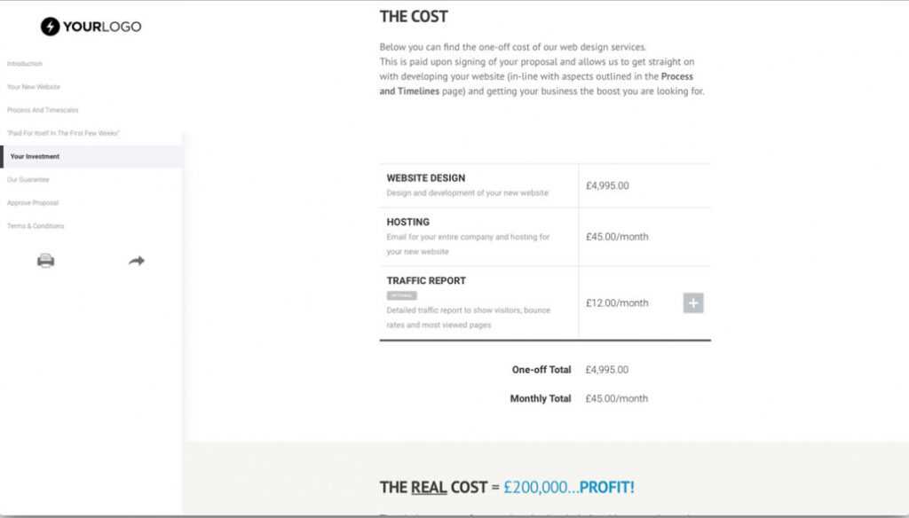 This [Free] Website Design Proposal Template Won $155M Of with regard to Web Development Proposal Template