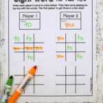 Tic-Tac-Toe - Playdough To Plato with Tic Tac Toe Template Word