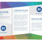 Tri Fold Brochure Vector Template - Download Free Vectors with regard to 3 Fold Brochure Template Free