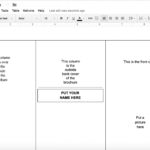 Tutorial: Making A Brochure Using Google Docs From A in Google Docs Templates Brochure