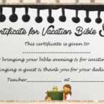 Vbs Certificate Template - Youtube throughout Vbs Certificate Template