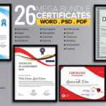 Word Certificate Template - 53+ Free Download Samples regarding Downloadable Certificate Templates For Microsoft Word