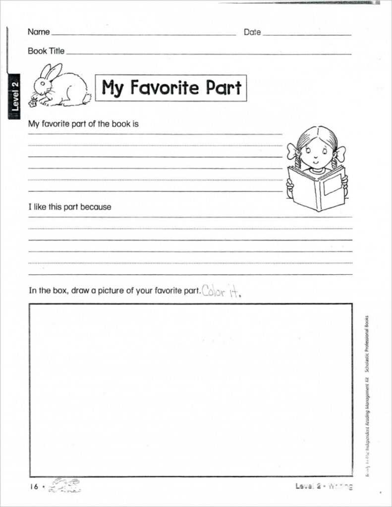 Worksheet ~ Free Printable Books For First Grade Book Report inside 1St Grade Book Report Template