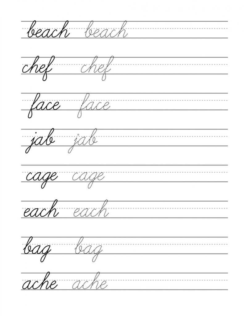 Worksheets : Free Beginning Cursive Writing Template Part with Handwriting Without Tears Letter Templates