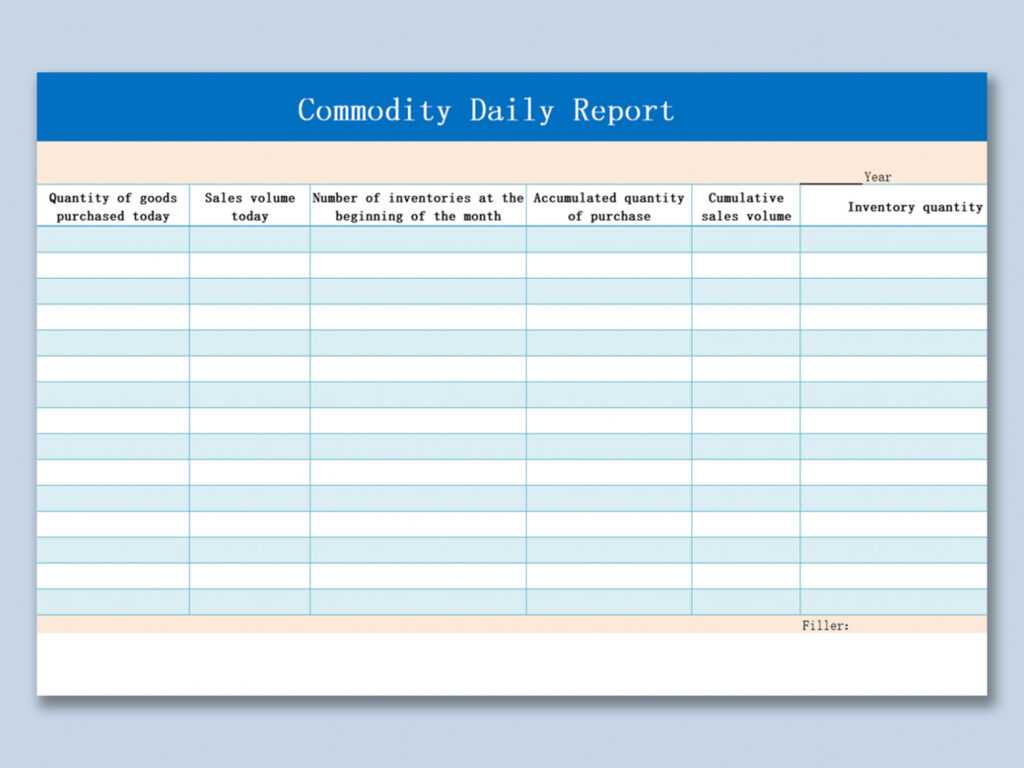 Wps Template - Free Download Writer, Presentation inside Daily Report Sheet Template