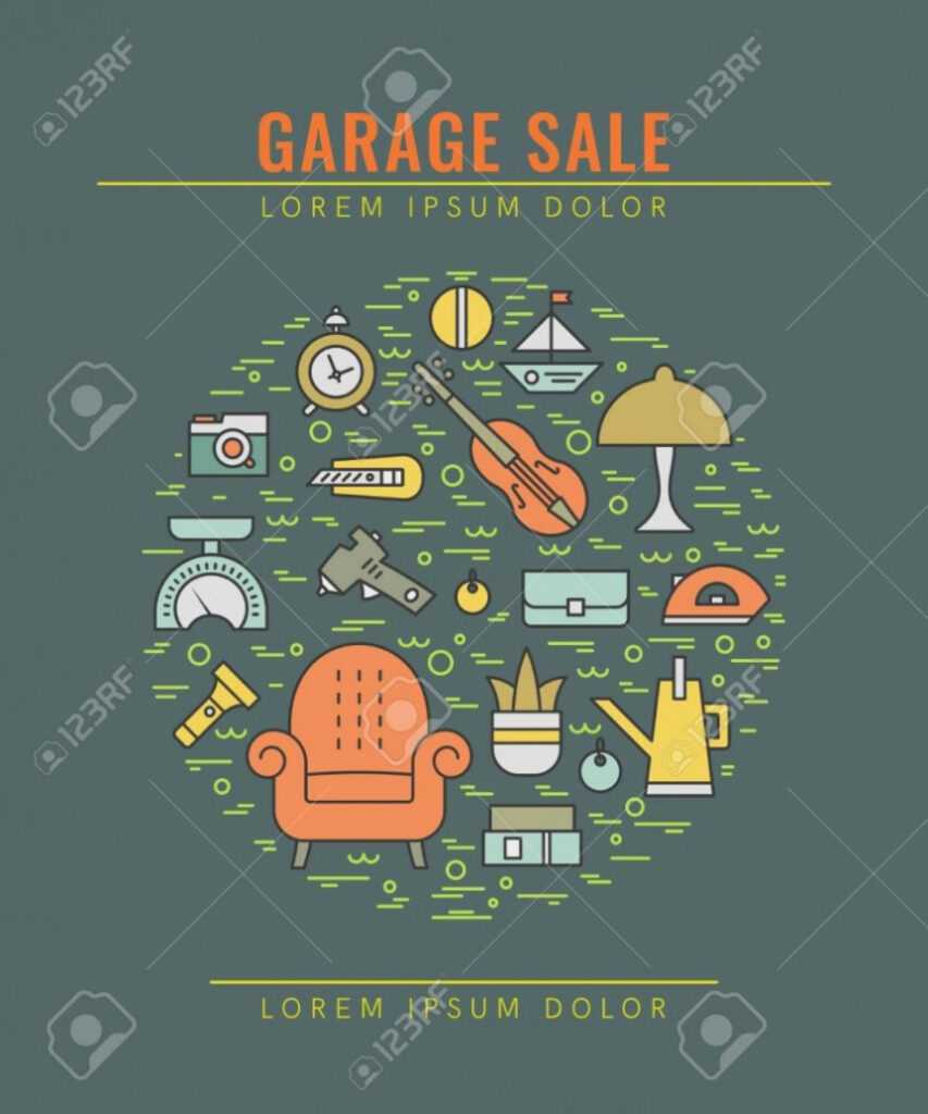 Yard Sale Flyer Template Free ~ Addictionary for Yard Sale Flyers Free Templates