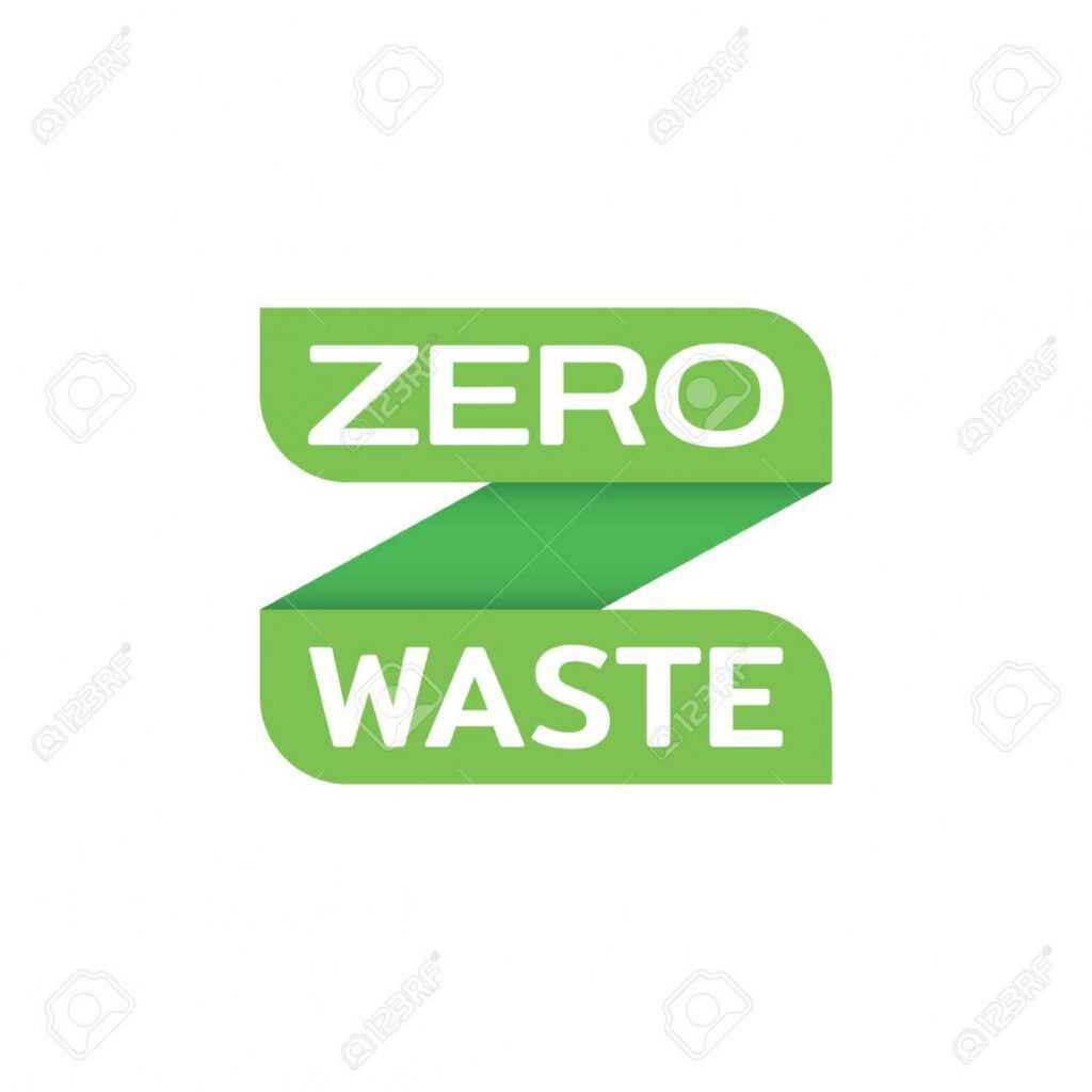 Zero Waste Design Template. Vector Alphabet Letter Z Label. Green.. regarding Z Label Template